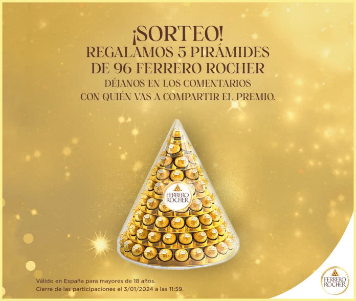 Sorteo Ferrero Rocher 5 Piramides