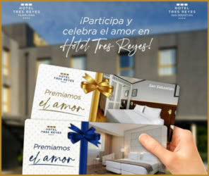 Sorteo Hotel Tres Reyes San Valentín 2024