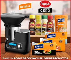 Sorteo Krissia Prima Robot Cocina Lote