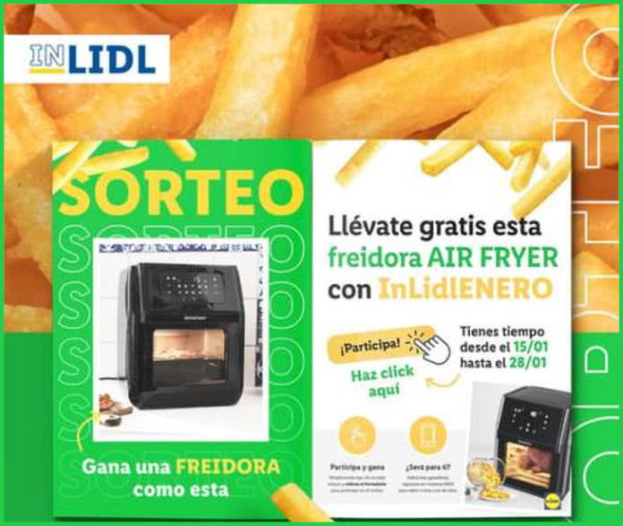 Sorteo Lidl Air Fryer
