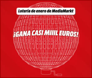 Sorteo Mediamarkt Lotería Enero 1000e