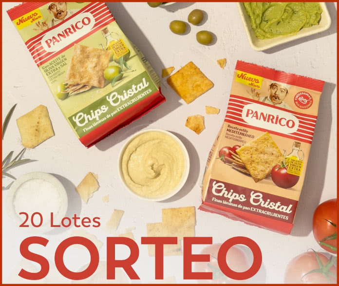 Sorteo Panrico 20 Lotes Chips Cristal