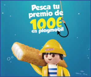 Sorteo Pescanova 5 Vales 100e Playmobil