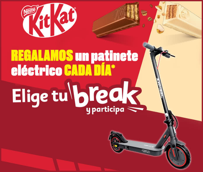 Sorteo Por Compra Kitkat Patinetes Electricos