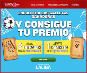 Sorteo Por Compra Tostarica Laliga