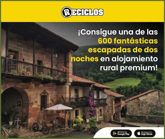 Sorteo Reciclos 600 Escapadas App