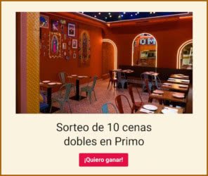 Sorteo Secret Beauty Society 10 Cenas Restaurante
