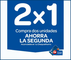 Descuentos Carrefour 2x1