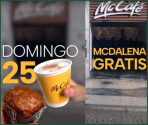 Gratis Mcdonalds 25-2 Magdalena Gratis
