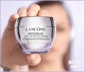 Muestras Gratis Lancome Renergie Hpn 300 Anuncio