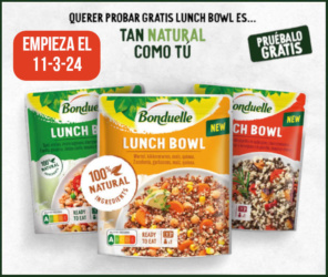 Prueba Gratis Bonduelle Lunch Bowl Marzo 24