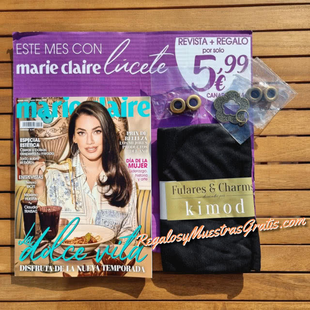 Regalos Revistas Marzo 2024 Marie Claire
