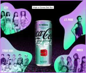 Sorteo Coca Cola K-Wave Viaje Corea Sur