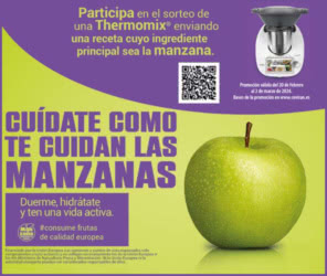 Sorteo Coviran Frutas Manzana Thermomix