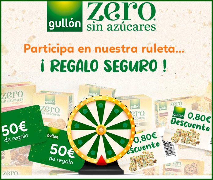 Sorteo Gullon Regalo Seguro 50e Descuentos