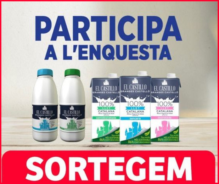 Sorteo Leche El Castillo Encuesta