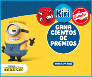 Sorteo Por Compra Babybel, Kiri y La vaca que ríe
