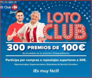 Sorteo Por Compra Carrefour Loto Club