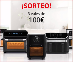 Sorteo Ufesa 3 Vales 100e