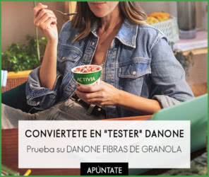 Tester Elle Danone Activia Fibras Granola
