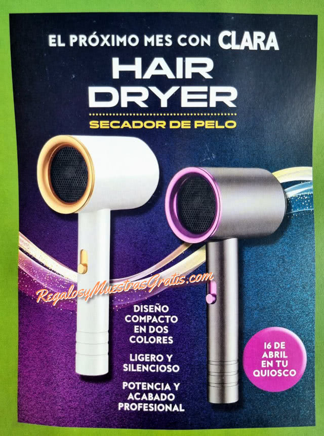 Avance Regalos Revistas Mayo 2024 Clara