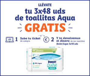 Prueba Gratis Dodot Toallitas Aqua