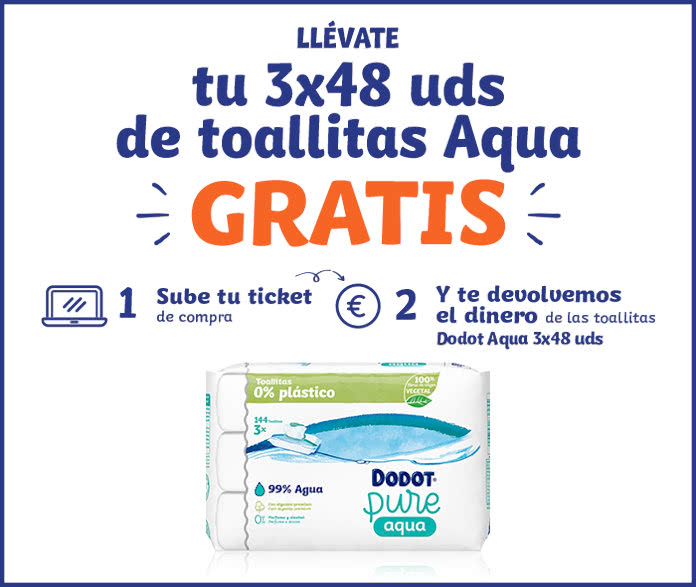 Prueba Gratis Dodot Toallitas Aqua