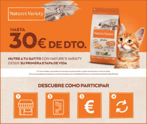 Reembolso Natures Variety 30e