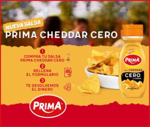 Reembolso Prima Cheddar Zero
