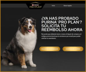 Reembolso Purina Pro Plan Hasta 25e