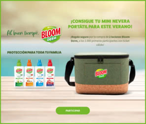 Regalo Por Compra Bloom 1000 Neveras Portátiles