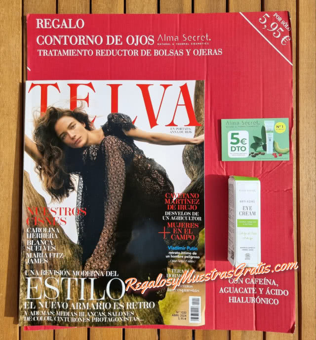 Regalos Revistas Abril 2024 Telva