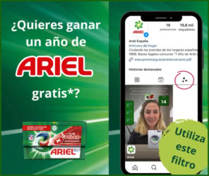Sorteo Ariel 12 Meses Producto