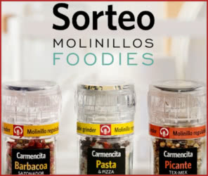 Sorteo Carmencita Molinillos Foodies