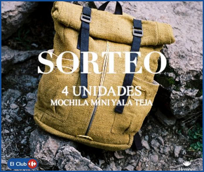 Sorteo Carrefour 4 Mochilas Hemper