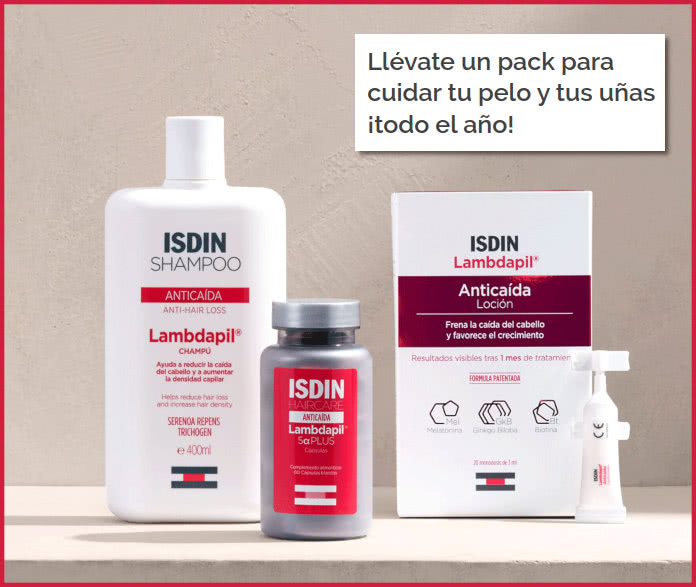 Sorteo Isdin Pack Cuidados Cabello Uñas