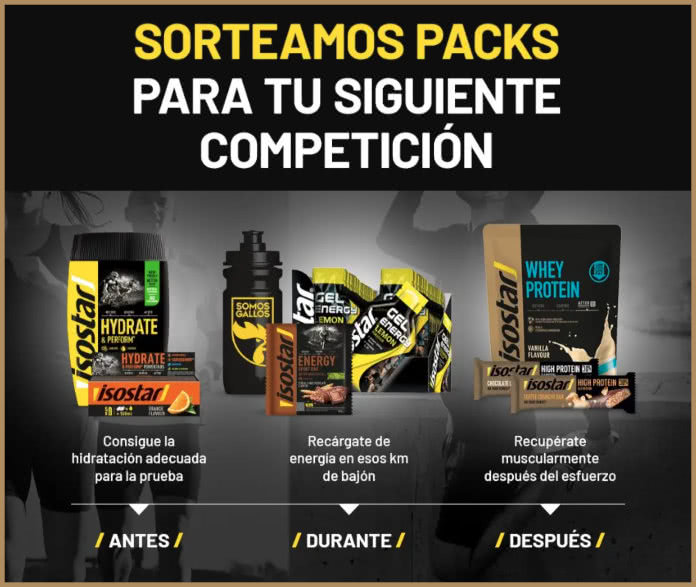 Sorteo Isostar Packs Competicion