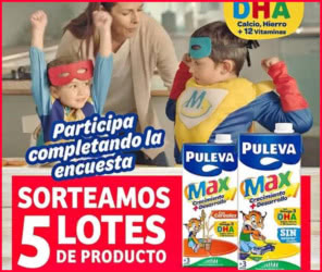 Sorteo Puleva 5 Lotes Encuesta