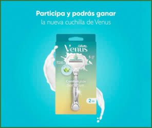 Sorteo Venus Gillette Nueva Cuchilla