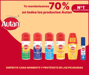 Reembolso Autan 70 Por Ciento