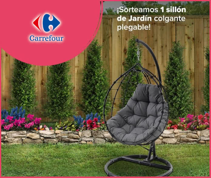 Sorteo Carrefour Sillon Colgante Jardin
