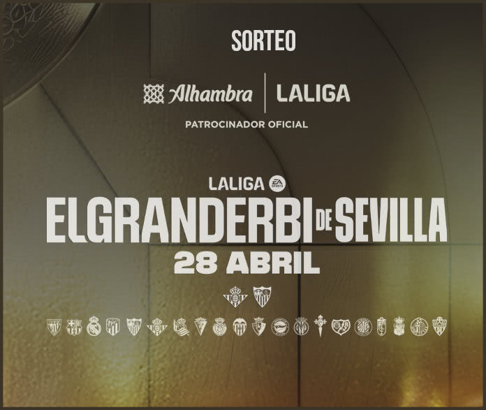 Sorteo Cervezas Alhambra Derbi Sevillano
