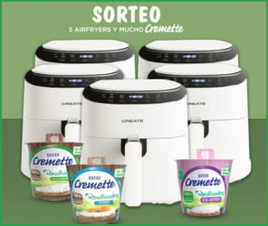 Sorteo Cremette 5 Airfryers