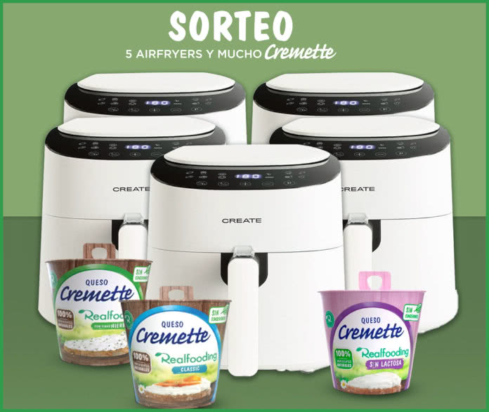 Sorteo Cremette 5 Airfryers