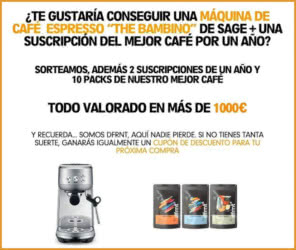 Sorteo Dfrnt Cafetera