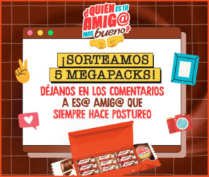 Sorteo Kinder Bueno 5 Megapacks Amigo