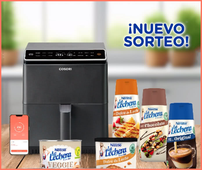 Sorteo Lalechera Cosori Lote Airfryer