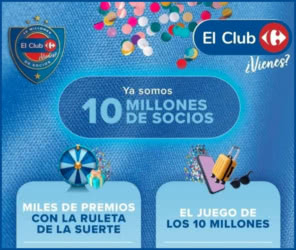 Sorteo Por Compra Carrefour Somos 10 Millones