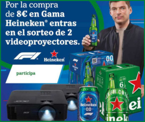 Sorteo Por Compra Coviran Heineken Proyectores