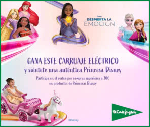 Sorteo Por Compra Elcorteingles Disney Carruaje